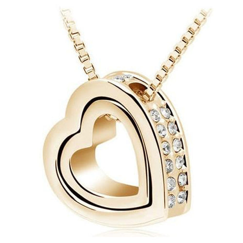 Double Heart Pendant